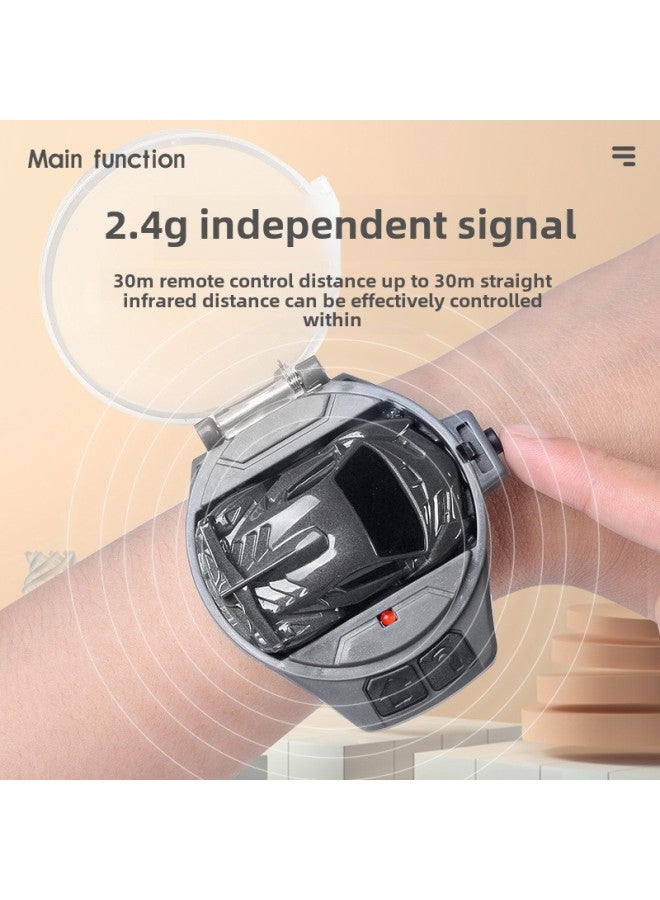 TikTok Internet Celebrous Watch Remote Control Car Electric Mini Car Social Children Boys And Girls Friends Toy Gift-Specifications: Alloy Wild Horse Orange  - Image 4