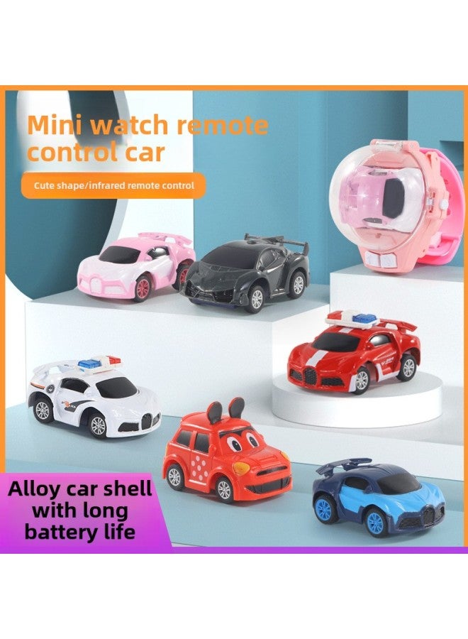 TikTok Internet Celebrous Watch Remote Control Car Electric Mini Car Social Children Boys And Girls Friends Toy Gift-Specifications: Alloy Wild Horse Orange  - Image 5