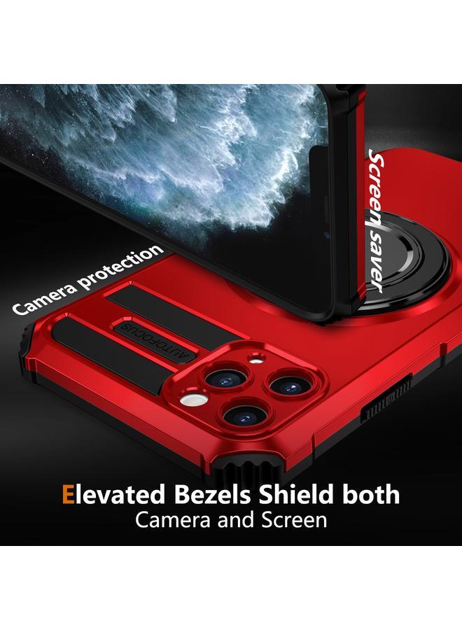 Zaboon Case For iPhone 11 Pro Max Rotating Magnetic Holder Phone Case - Image 2