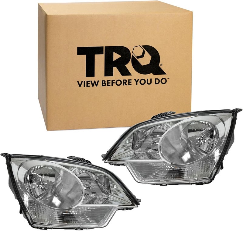TRQ مجموعة مصابيح أمامية جانبية للسائق والراكب من TRQ لسيارة شيفروليه كابتيفا سبورت وساتورن فيو - Image 1