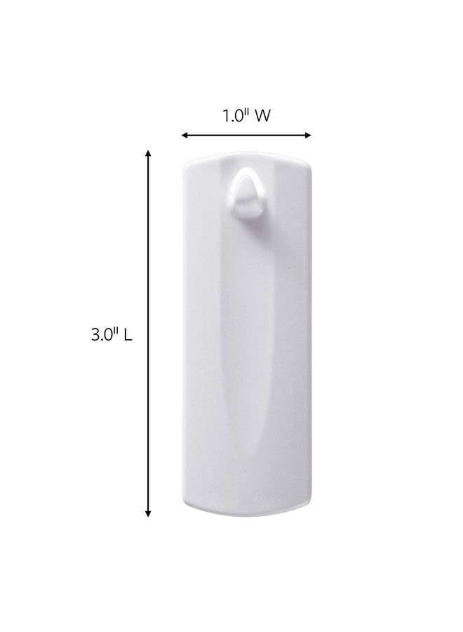 Command Command Sawtooth Picture Hangers Damage Free Hanging Frame Hangers No Tools Wall Hooks For Hanging Sawtooth Frames In Living Spaces 4 White Picture Frame Hangers And 8 Command Strips - Image 3