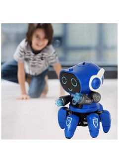 حديقة الألعاب ألعاب الروبوت SGT-Bot Pioneer الملونة والموسيقى والحركة في جميع الاتجاهات للأولاد والبنات (أزرق)  - Image 3