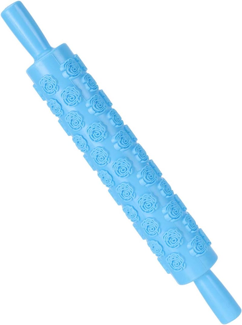 aqxreight Plastic Fondant Cake Decorating Roller for Baking Pastry Supplies (No. 15 Rose) - Image 2