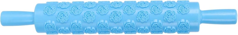 aqxreight Plastic Fondant Cake Decorating Roller for Baking Pastry Supplies (No. 15 Rose) - Image 3
