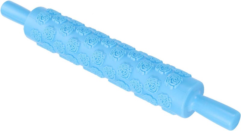 aqxreight Plastic Fondant Cake Decorating Roller for Baking Pastry Supplies (No. 15 Rose) - Image 5
