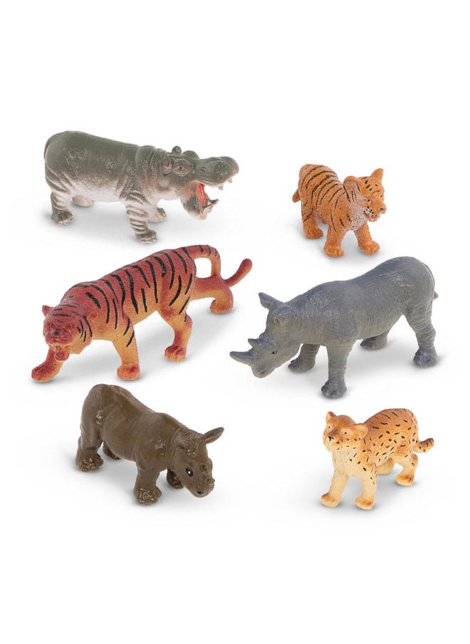 Terra Wild Animal Adult & Baby In A Tube 6 Pieces  - Image 3