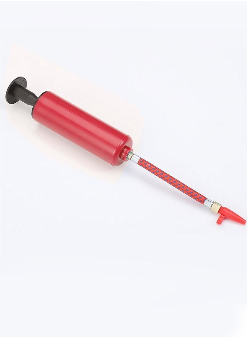 Generic Hand Inflator Air Pump for Football, Basketball Air Pump, For Volleyball, For Yoga Balls, For Swim Inflatables, For Balloons, It Includes 7 Pc Needles 1 Pc Valve Adapter and 1 Pc Air Hose  - Image 3