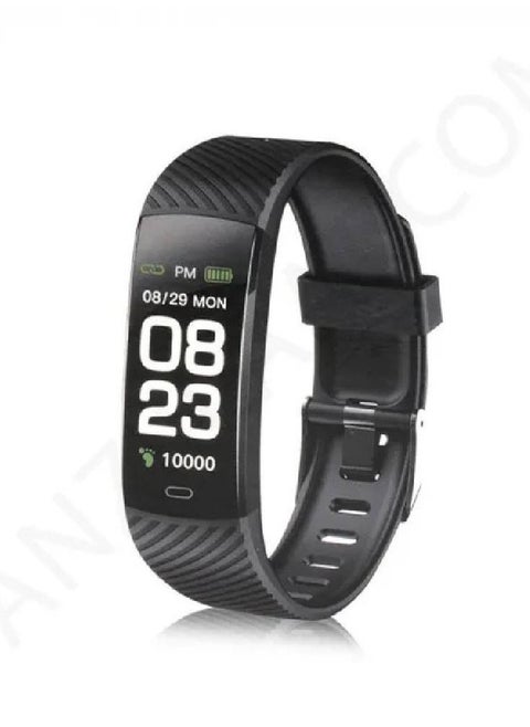 W611 Smartband For Customize Fitness/ Timer / Sleep Data/ Call Alert or SMS notification/Heart Rate Detecting Multiple Sports Mode Black