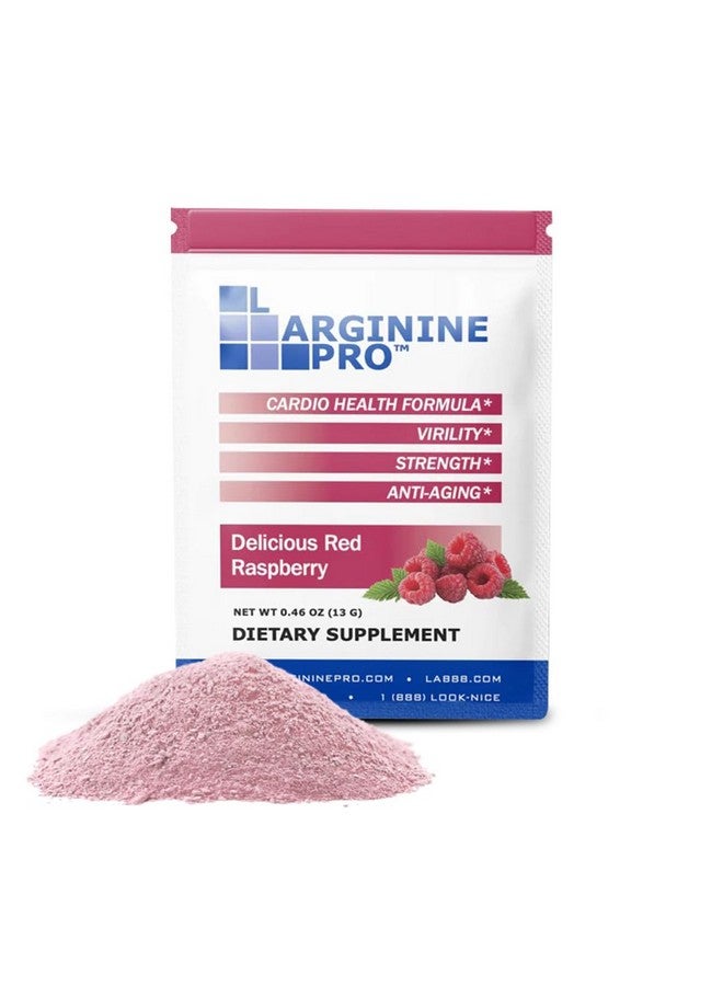 L-ARGININE PRO مسحوق مكمل L-ARGININE PRO | 30 عبوة حجم سفر فردي | 5,500 ملغ من L-أرجينين بالإضافة إلى 1,100 ملغ L-سيترولين، توت العليق - Image 1