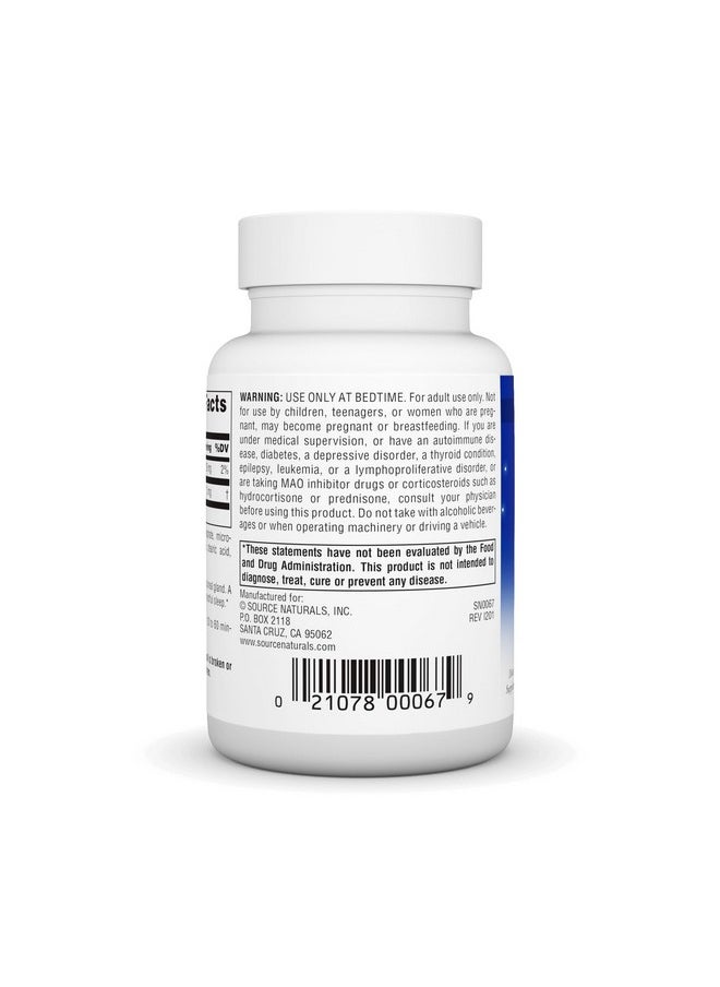 Source Naturals Source Naturals Time Released Melatonin 3 mg - 240 Time Release Tablets  - Image 3