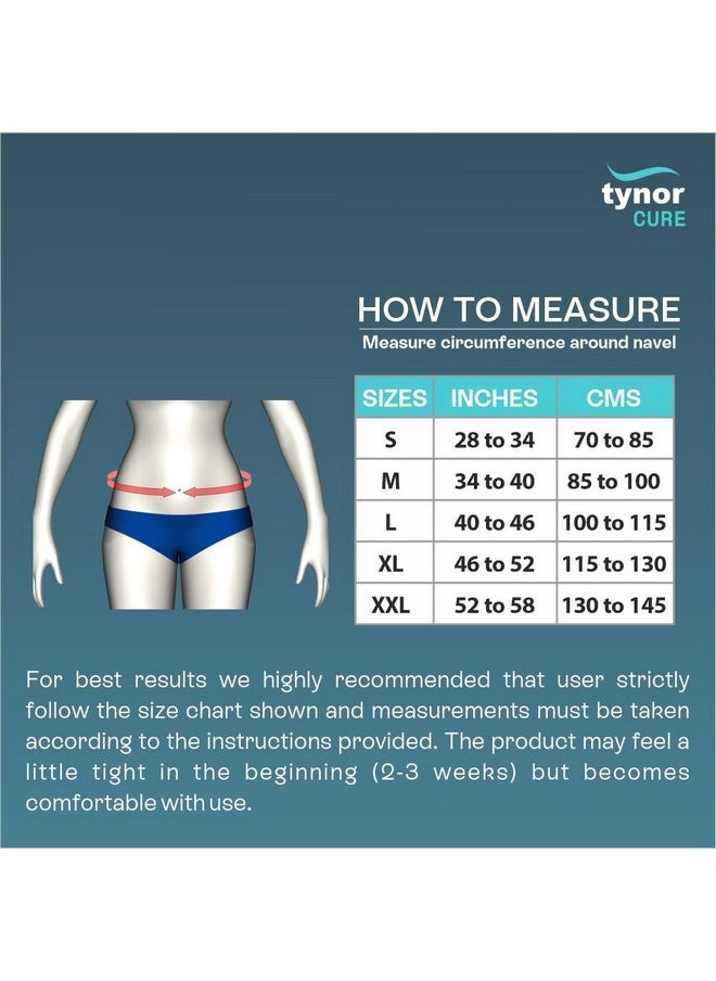 Tynor Lumbo Sacral Belt, Grey, Medium, 1 Unit  - Image 2