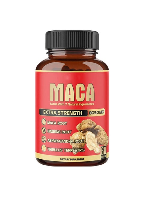 MACA Dietary Supplements 7 Naturally Powerful Formulas with Maca Root Ginseng Root Ashwagandha Extra Strength Energy Blessing Rejuvenating