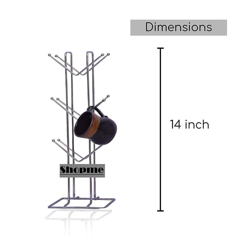 CR18 COLLECTION THIS is a combo prodcut tawa chakla stand or 12 cup holder stand COMBO Chakla Belan and Tawa Stand for Kitchen - 100% Rust-Free Stainless Steel(combo) - Image 4