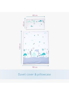 Moro Moro Baby Cot Duvet & Pillowcase Set – 100% Cotton – 120x90 cm  - Image 3