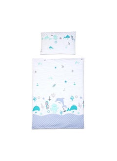 Moro Moro Baby Cot Duvet & Pillowcase Set – 100% Cotton – 120x90 cm  - Image 1