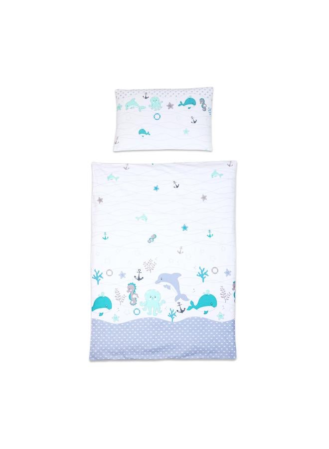 Moro Moro Baby Cot Duvet & Pillowcase Set – 100% Cotton – 120x90 cm - Image 1