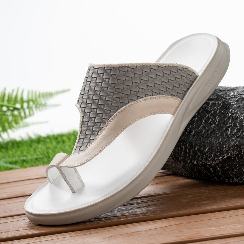 Men's Woven Flip Flops - Image 2