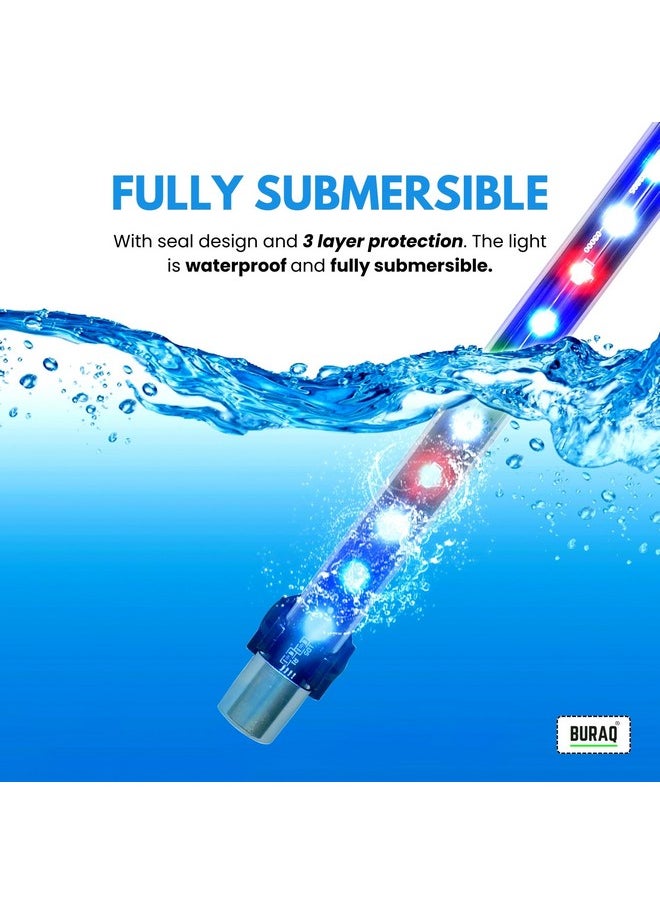 BURAQ Pets Mini Multi-Colour Aquarium Light For Making Your Fish Tank Superior, Ideal For Fish Aquarium, Fully Submersible Aquarium Lights (Up To 1.5 Ft Tank Mix Color)  - Image 4