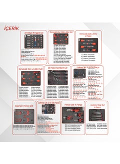 Movable Wheeled Tool Cabinet Tool Trolley 6 Drawers Locked Pro Ss 258 Pieces Red Full - pzsku/Z4BFDE4B54AF02A80B80CZ/45/_/1740601650/bab06b61-b91e-4a25-be04-74ef986ac4c5