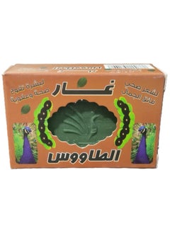 الطاووس قطعتين من  الطاووس صابون غار 160 جرام  - Image 2