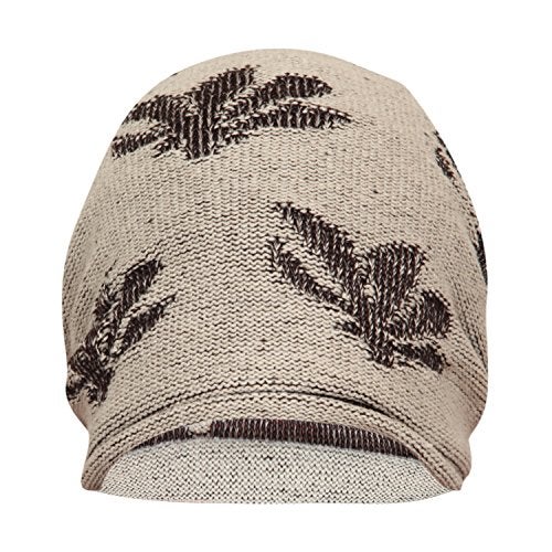FabSeasons Unisex Beige Acrylic Woolen Slouchy Beanie and Skull Cap for Winters - Image 2