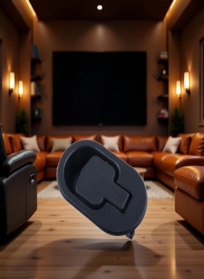 Bwexxt Black Recliner Replacement Part Sofa Chair Couch Release Lever Pull Handle Replacement Recliner Handle ABS Plastic Fits Both A 6mm and 3mm Cable Replacement Parts Compatible with Most Furniture - Image 5