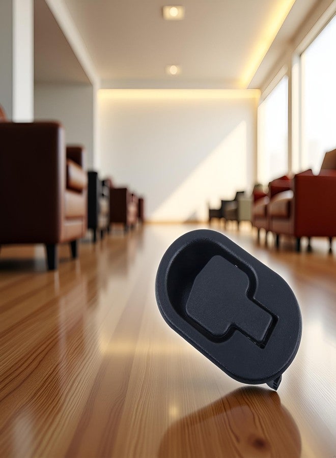 Bwexxt Black Recliner Replacement Part Sofa Chair Couch Release Lever Pull Handle Replacement Recliner Handle ABS Plastic Fits Both A 6mm and 3mm Cable Replacement Parts Compatible with Most Furniture - Image 4