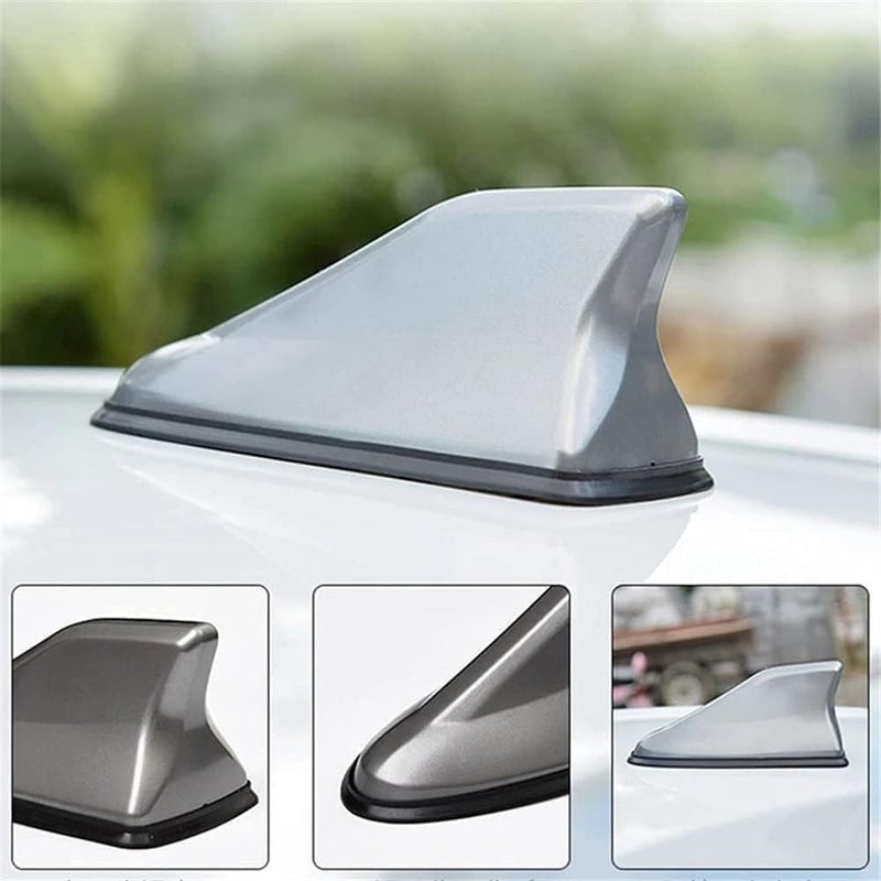 Generic Car Shark Fin Antenna for Kia Rio Cerato Soul Forte Sportage Radio Signal Car Antenna Easy Installation Durable And Waterproof Car Accessories,G/White.  - Image 2