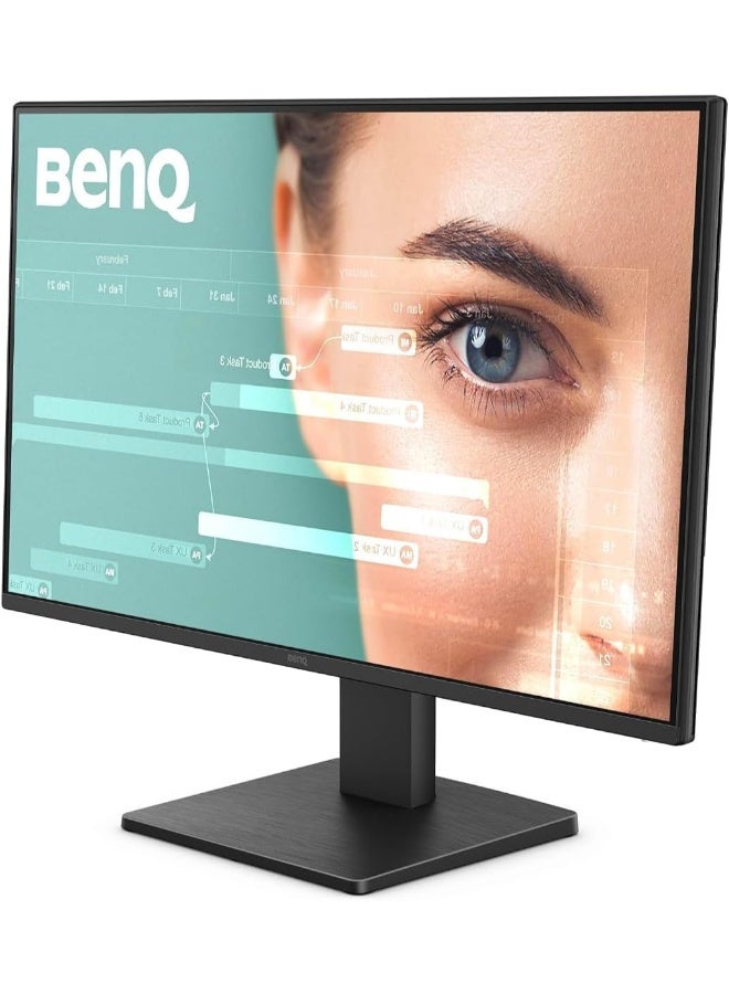 بين كيو [موديل 2026] شاشة BenQ GW2491P مقاس 24 بوصة بدقة FHD، لوحة IPS، معدل تحديث 120 هرتز، تغطية 99% من ألوان sRGB، زمن استجابة 1 مللي ثانية MPRT، تقنية حماية العين، معتمدة Eyesafe، منفذ HDMI 1.4، منفذ DisplayPort 1.2، VESA MediaSync، حواف فائقة النحافة، وتقنية تقليل الضوء الأزرق black - Image 3
