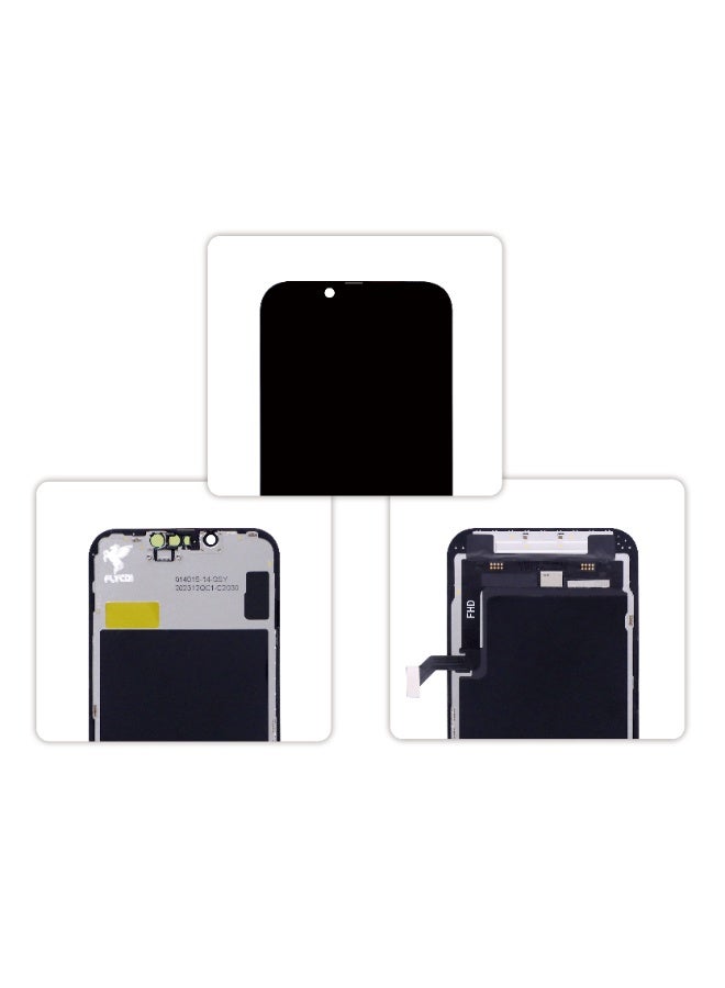 FLYCDI For iPhone 14 Hard OLED IC Removable, LCD Display Screen Replacement Kit with Installation Tools, High Brightness, Wide Color Gamut - Image 4