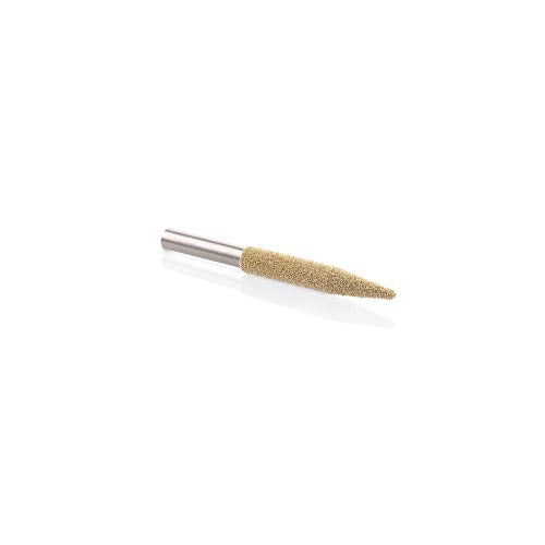 Kutzall Original Taper Rotary Burr, 1⁄4" Shaft, Fine - Wood Carving Bit for Bosch, DeWalt, Milwaukee. Abrasive Tungsten Carbide, 1⁄4" (6.3mm) Head Dia. X 1-1⁄2" (38.1mm) Length, T-14G - Image 2