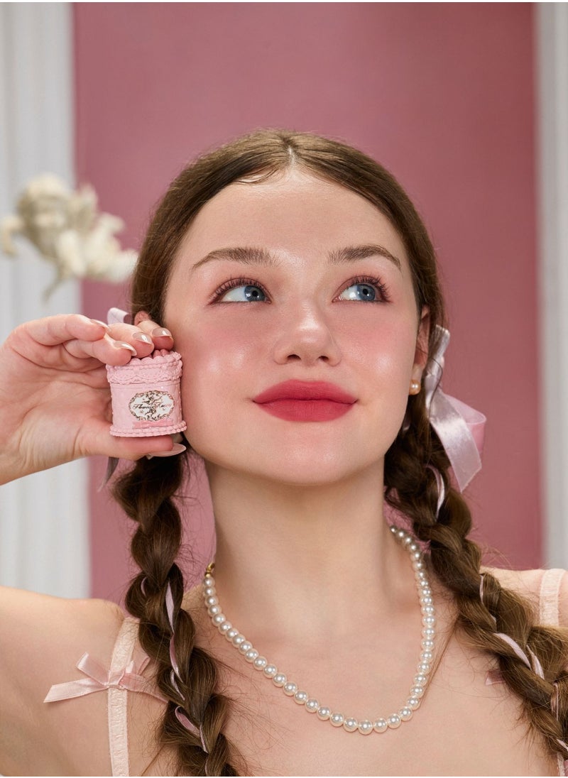 Flower Knows - Strawberry Cupid Cake Lip Cream Hydrating Velvet Matte Lipstick Smudge-Proof Creamy Texture-V06 Tulip - Image 1