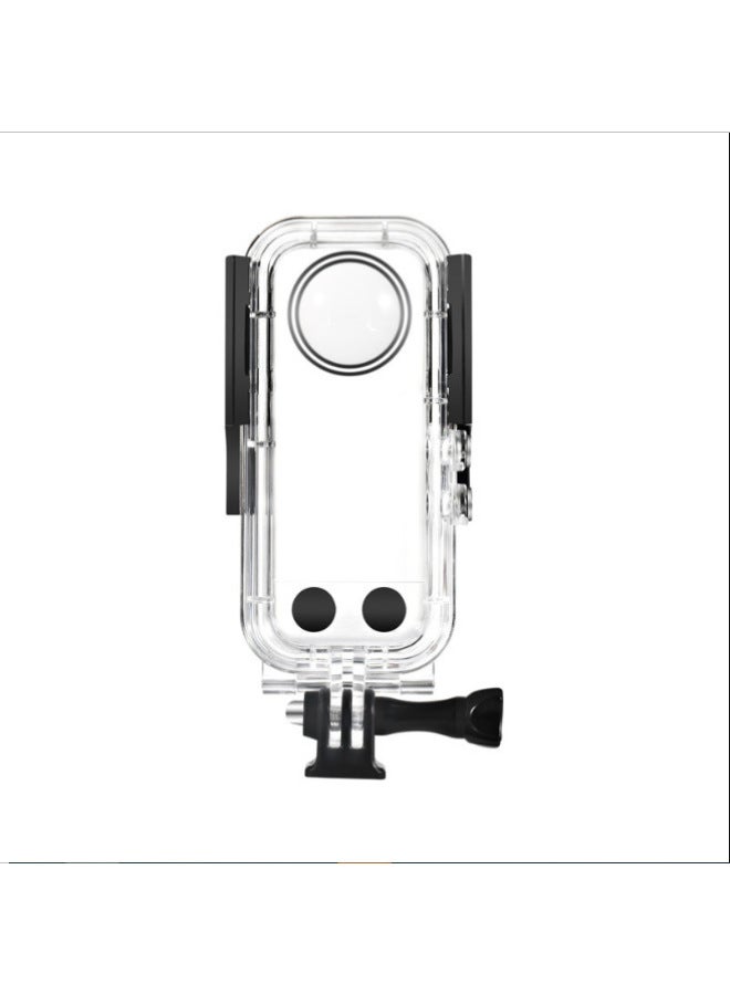 Neutral Insta360 X3 X4 Panoramic Camera Waterproof Case Sealed Diving Protective Shell Sports Camera Accessories - Image 5