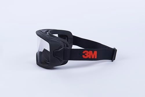 3M GoggleGear Eye Protective Goggle 3000 Series, Clear Scotchgard Anti-Fog/Anti-Scratch Lens, Premium Cloth Strap, TPV Shroud, 1 Pair, GG3301-SGAF, ANSI Z87.1, CSA Z94.3, D3 D4 Rating - Image 5