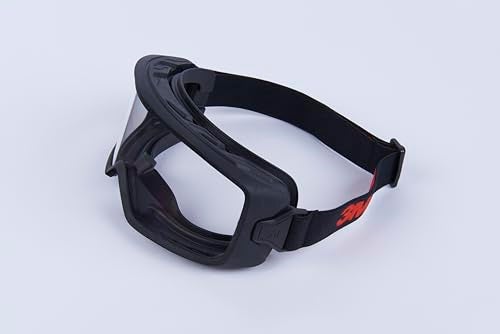 3M GoggleGear Eye Protective Goggle 3000 Series, Clear Scotchgard Anti-Fog/Anti-Scratch Lens, Premium Cloth Strap, TPV Shroud, 1 Pair, GG3301-SGAF, ANSI Z87.1, CSA Z94.3, D3 D4 Rating - Image 4
