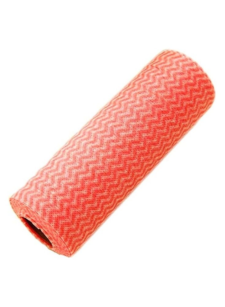Multi-Use Oil Absorbent Roll Tissue – Pink, High Absorbency Paper for Kitchen, Grease, Oil, and General Cleaning, Disposable Cleaning Sheets