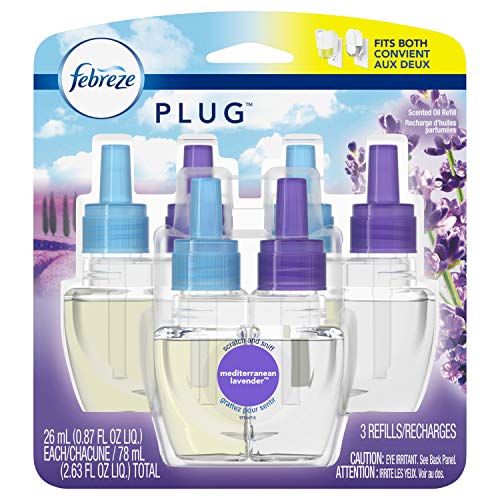 Febreze Plug Air Freshener Oil Refill, Lavender - Image 4