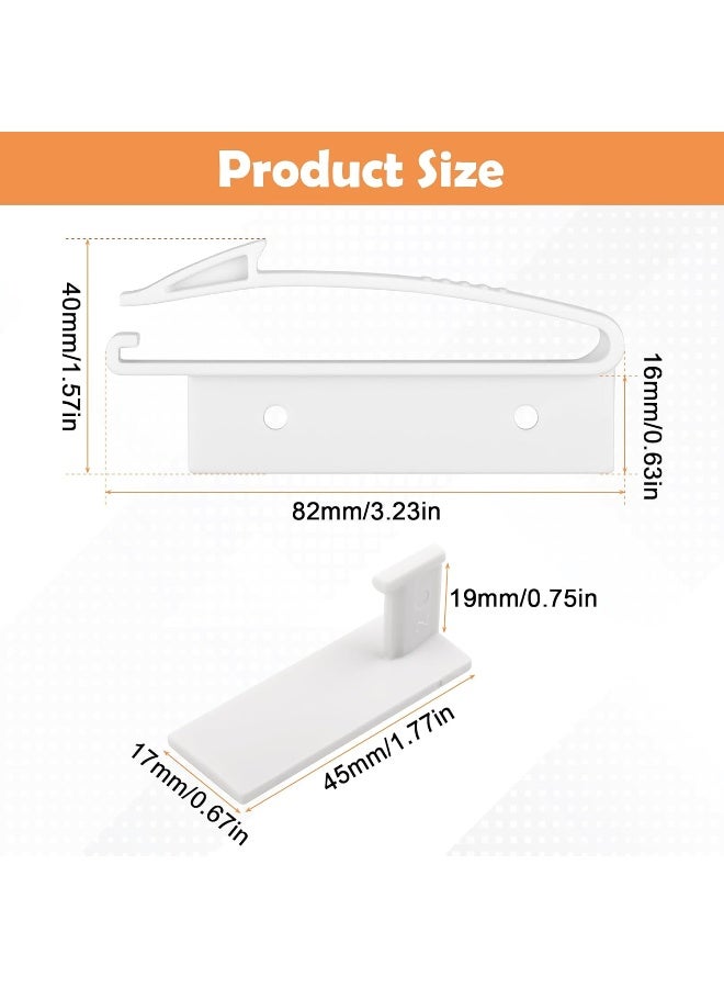 Coolrunner Child Safety Locks, Safety Invisible Drawer Latches with Strong Adhesive for Baby Care - Image 4