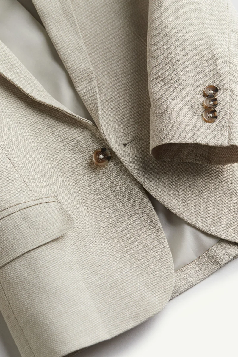 اتش اند ام Single-breasted jacket