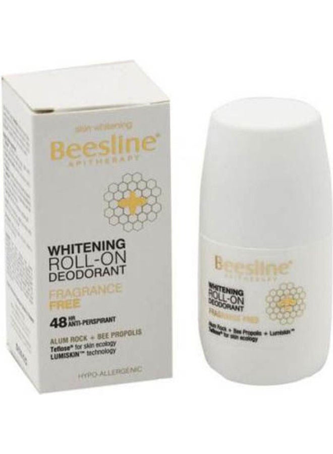Whitening Roll-On - Deodorant - 48Hr - Alum Rock + Bee Propolis Multicolour 50ml