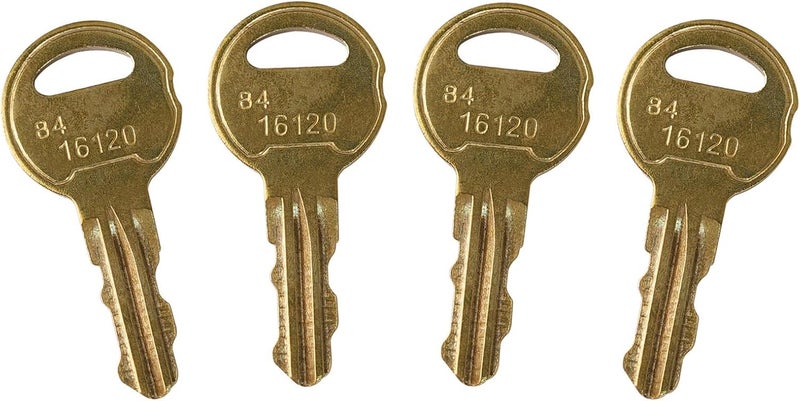 gradora 4PCS 84-16120 4001-035 Door-King Keys for Gate Telephone Entry System Keypads Operators and Openers - Image 1