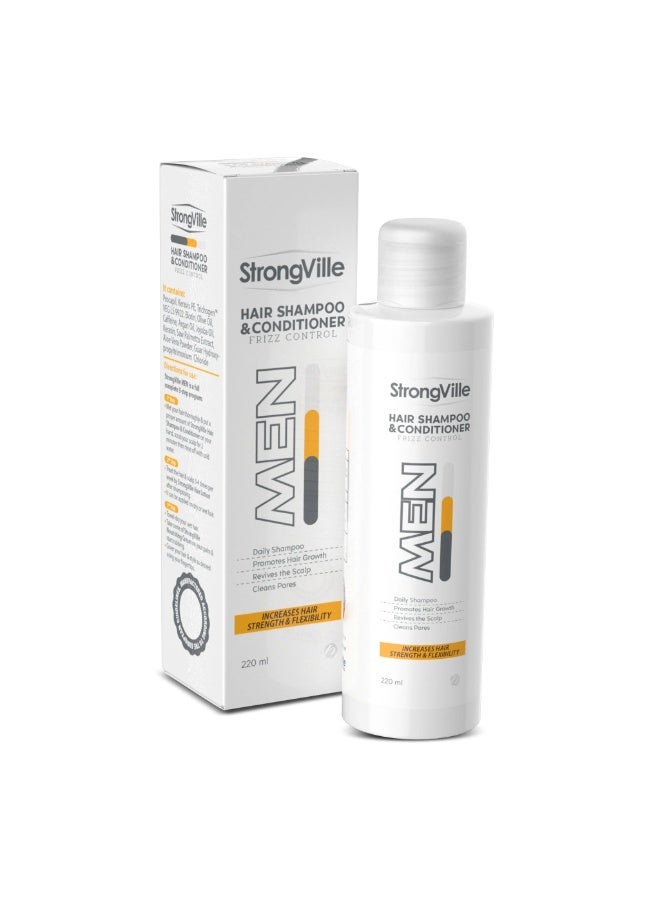 سترونج فيل شامبو وبلسم للشعر للرجال 220 مل