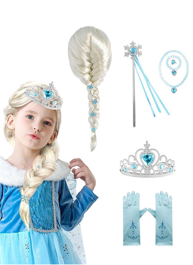 7Pcs Frozen Elsa Braid with Princess Tiara Princess Elsa Dress Up Costume Accessories - pzsku/Z4BFFB6C86CDE5428E882Z/45/_/1729732594/5fbdcdab-bea7-4b2d-b248-927e5719a813