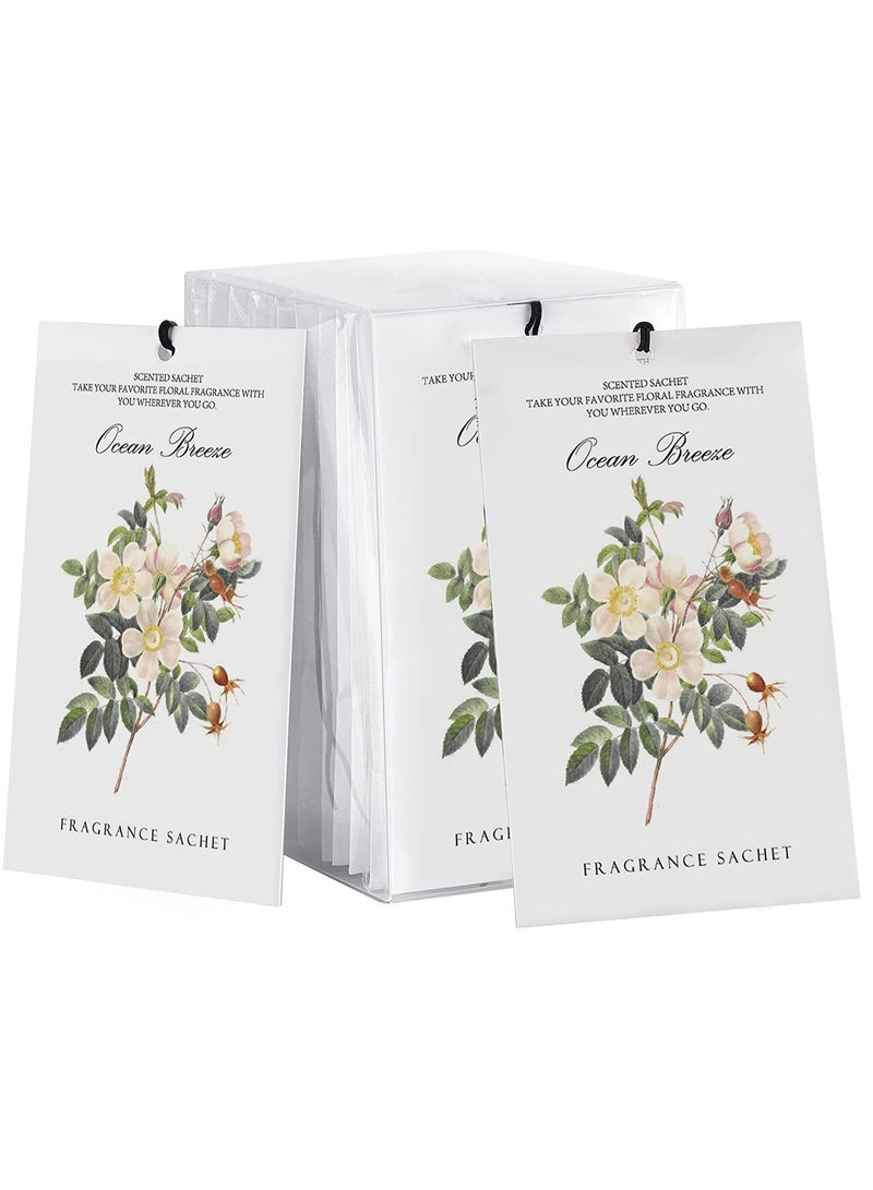 Y&D Ocean Sachet 1Box 12Pcs Scented Sachets Air Freshener for Drawer and Closet Long Lasting Bags deodorizers Fresh Scents Home Fragrance Lover Car Product - Image 1