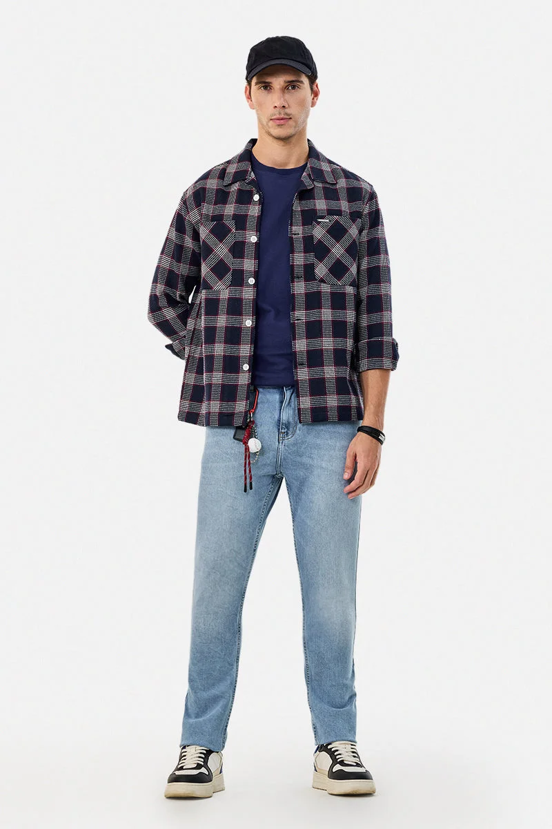 SNITCH Washed Comfort Fit Jeans