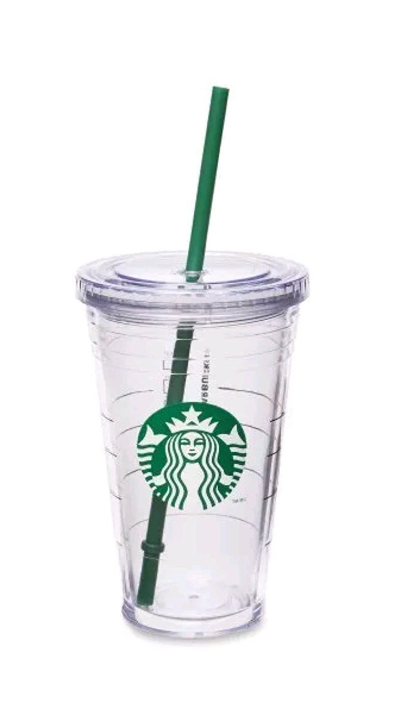 Starbucks Grande Insulated Travel Tumbler 16 OZ Double Wall Acrylic 2 Pack Set - Image 2