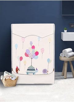 DUNISO Thick Fabric Washing Machine Cover Waterproof Dustproof Sunscreen Durable Washer Cover with Smooth Zipper and Velcro for Laundry Kitchen Home XL  - Image 5
