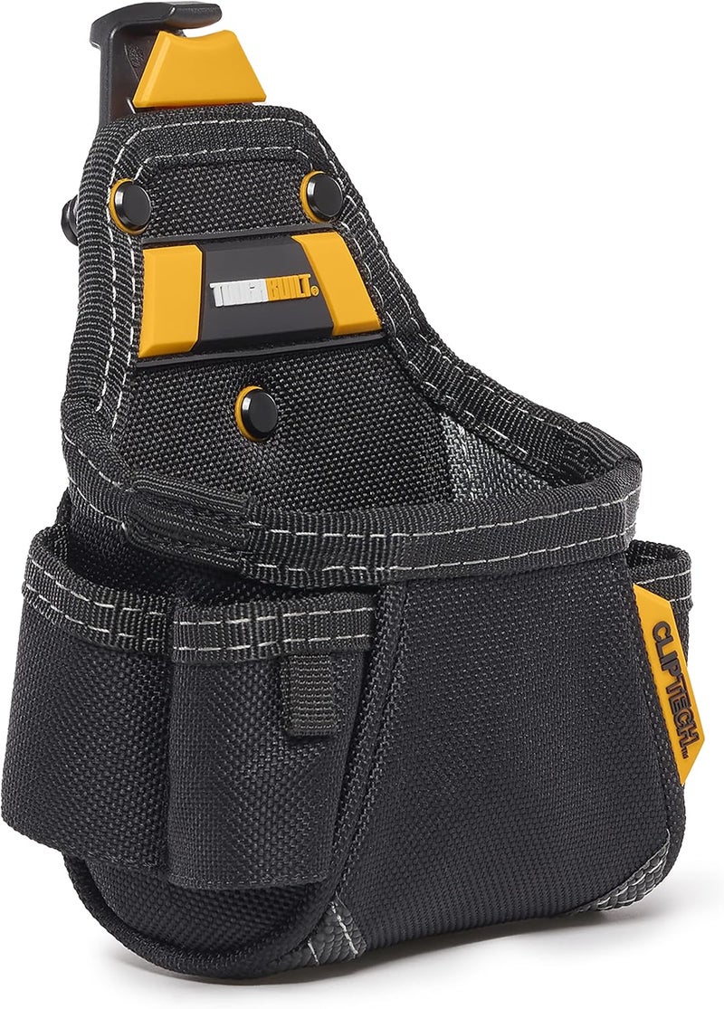 TOUGHBUILT - Tape Measure/All Purpose Pouch - Pockets and Loops, Rugged 6-Layer Construction, Patented ClipTech ™ Hub - Image 3
