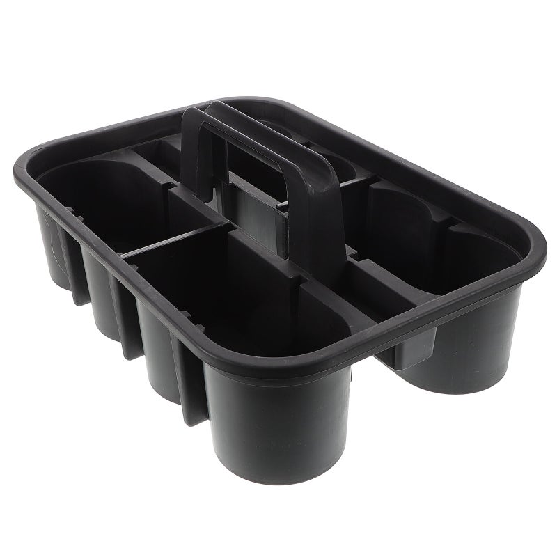 Compartment Cleaning Basket Car Cleaning Tools Storage Box Large Commercial Tools Organizer Bucket With Handle - Image 1
