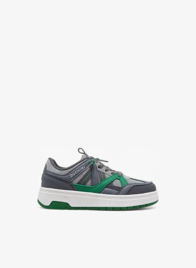 Mister Duchini Panelled Lace-Up Sneakers